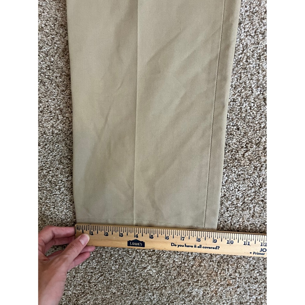 Authentic U.S. Navy Originals Men Trousers 36 L Khaki Tan Military Chino Pants - Picture 6 of 6